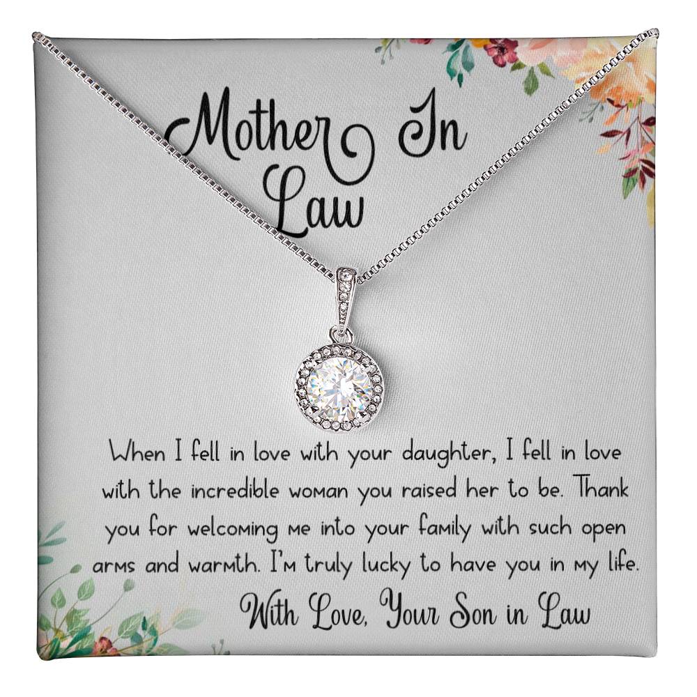 Mother In Law, With Love Your Son in Law - Eternal Hope Necklace